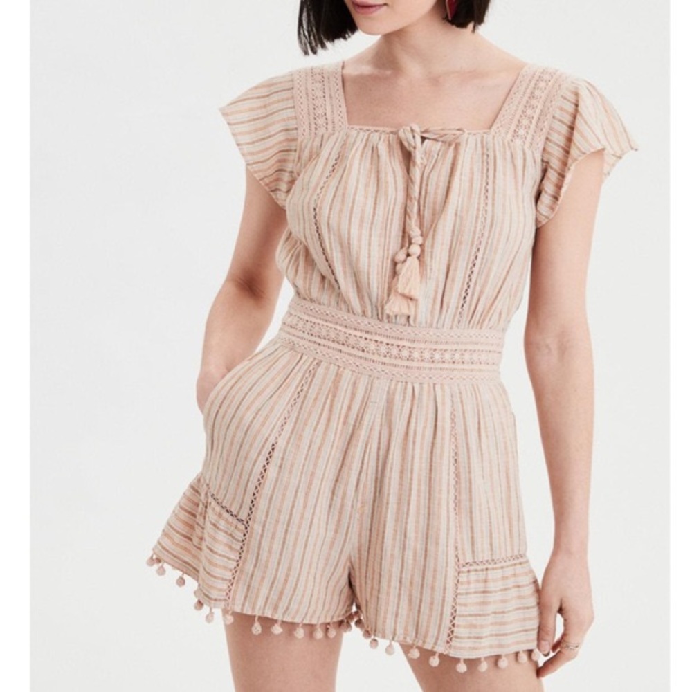 Aerie Pom Pom romper
